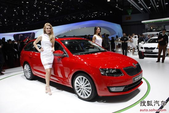 全新斯柯達明銳Combi日內瓦車展實拍 全新斯柯達明銳Combi日內瓦車展實拍