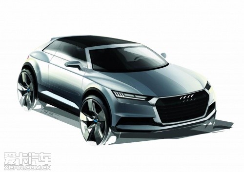 奧迪Audi Crosslane Coupe概念車(chē) 奧迪Audi Crosslane Coupe概念車(chē)