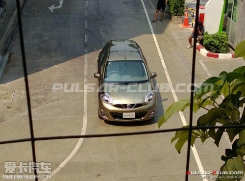 日產瑪馳改款車型諜照