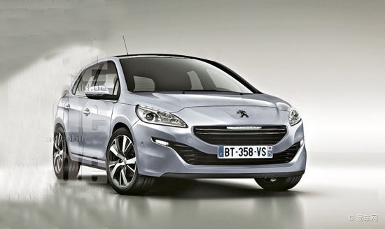 新款標致308預告圖 新款標致308預告圖