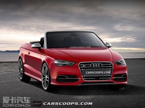 奧迪S3敞篷版效果圖 奧迪S3敞篷版效果圖