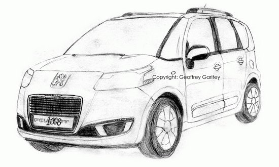 最新曝光的標(biāo)致1008非官方設(shè)計(jì)草圖 最新曝光的標(biāo)致1008非官方設(shè)計(jì)草圖