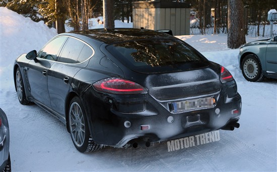 保時(shí)捷Panamera中期改款諜照 保時(shí)捷Panamera中期改款諜照