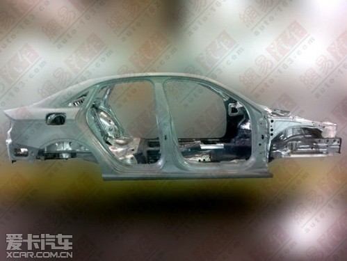 國產(chǎn)奧迪A3三廂白車身曝光 國產(chǎn)奧迪A3三廂白車身曝光