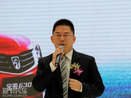 上汽通用五菱總經(jīng)理助理、銷售公司總經(jīng)理 楊杰