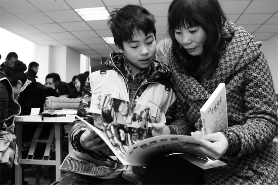 昨日的分享交流會上，孩子們的成長經(jīng)歷都被印成了小冊子