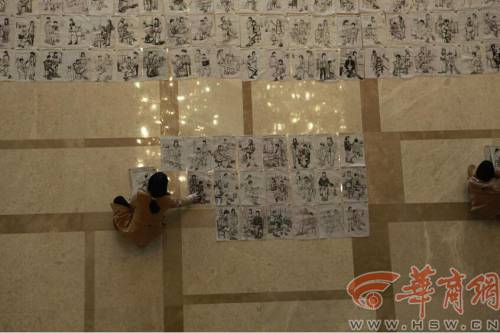 陜西高考美術閱卷現(xiàn)場曝光