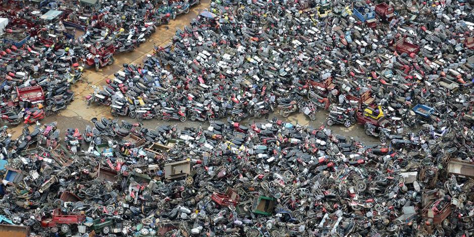 湖南郴州電摩“墳場(chǎng)” 湖南郴州電摩“墳場(chǎng)”