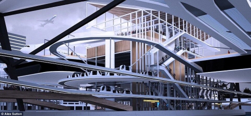 未來機(jī)場(chǎng)概念：機(jī)場(chǎng)是城市的一部分