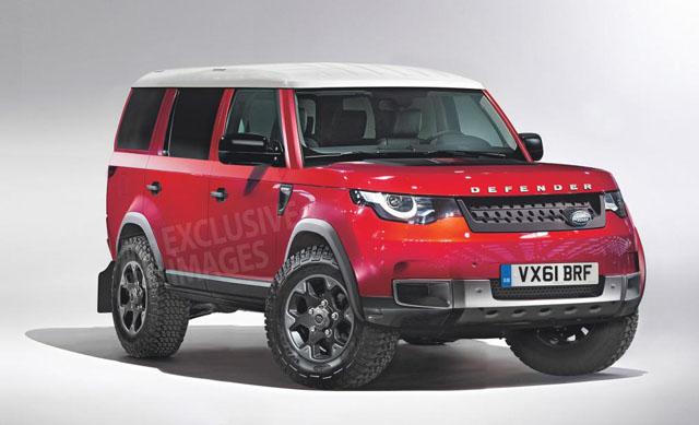 路虎新一代衛(wèi)士將不再復古 2018年發(fā)布