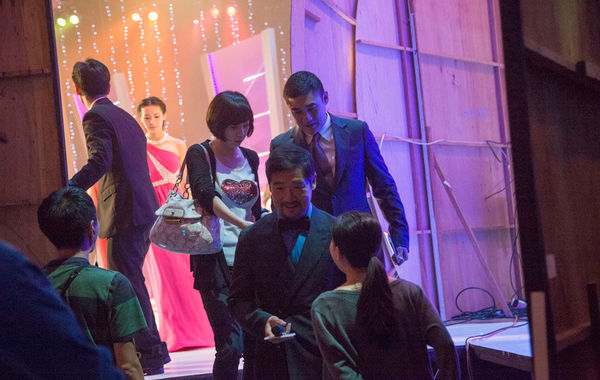 張國(guó)立在活動(dòng)現(xiàn)場(chǎng)。