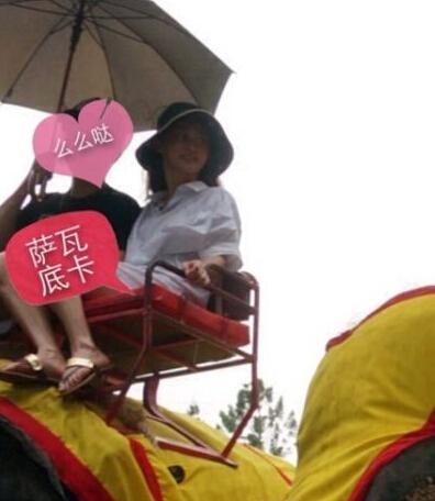 姚笛被曝已有新歡與壯男同游泰國(guó)親密騎大象 姚笛被曝已有新歡與壯男同游泰國(guó)親密騎大象
