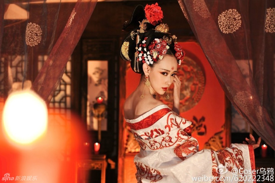 偽娘驚艷COS范冰冰武媚娘造型 偽娘驚艷COS范冰冰武媚娘造型