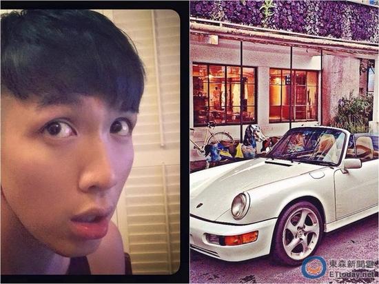 柯震東自己也擁有一輛法拉利跑車，但這次發(fā)生車禍并非他所駕駛，而出事后本人也沒做出說明。
