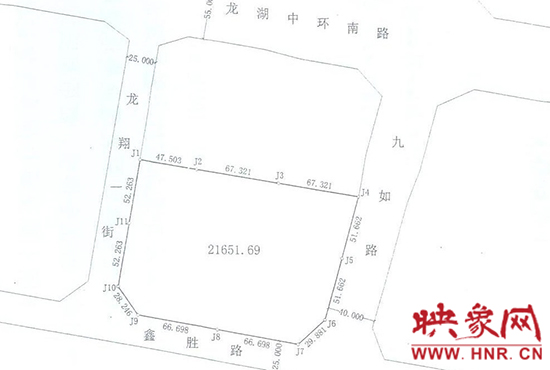 鄭政東出(2014)6號(hào)地塊位置。