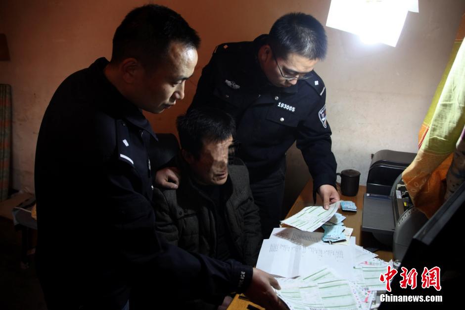 圖為抓獲犯罪嫌疑人（資料圖片）。