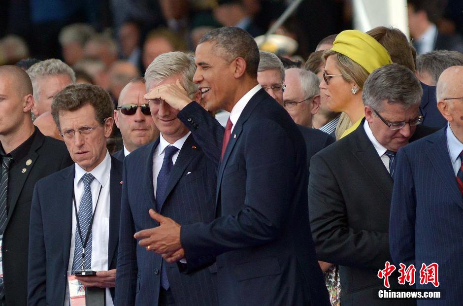 諾曼底登陸70周年紀(jì)念儀式 20國元首和政府首腦出席 諾曼底登陸70周年紀(jì)念儀式 20國元首和政府首腦出席