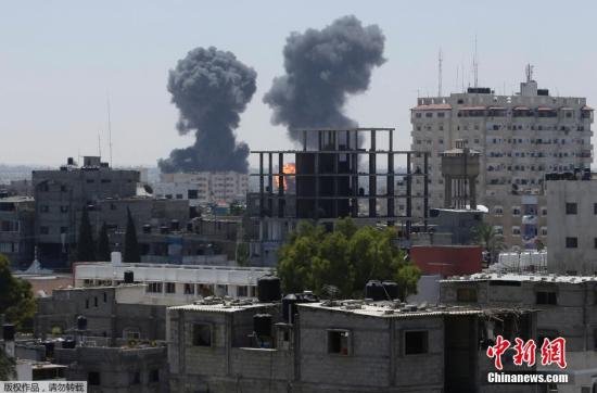資料圖：以色列對加沙地區(qū)發(fā)動的“護(hù)刃行動”已進(jìn)入第28天。