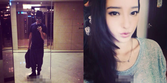 歐弟微博承認(rèn)結(jié)婚曬老婆美照。