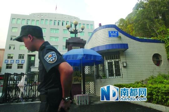 　中標的美發(fā)公司注冊地點就在羅湖公安分局巡警大隊里面。