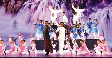 塔溝武校演員們表演的節(jié)目《江山如畫》獲評“三最” 塔溝武校演員們表演的節(jié)目《江山如畫》獲評“三最”