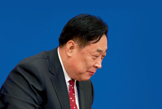 張力軍從環(huán)保部副部長任上退休兩年多后，被中紀委宣布接受組織調查。資料圖