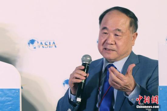 資料圖：莫言。 中新社記者 韓海丹 攝