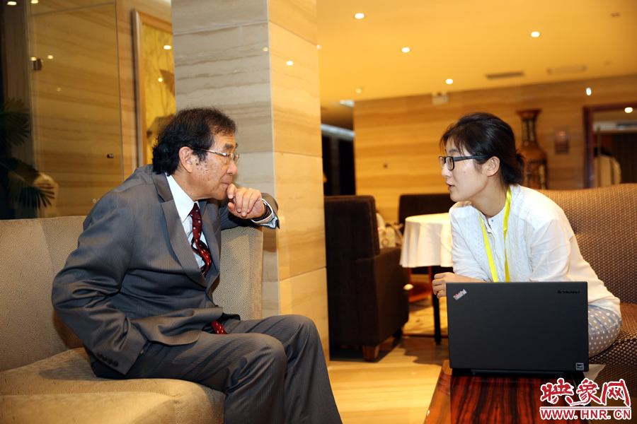 映象網(wǎng)記者專訪杜維明教授。