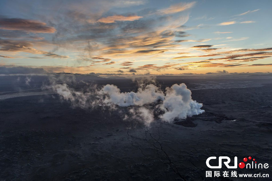 冰島火山噴發(fā)進入紅色預警 冰島火山噴發(fā)進入紅色預警