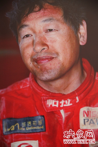 盧寧軍賽場(chǎng)的一刻。