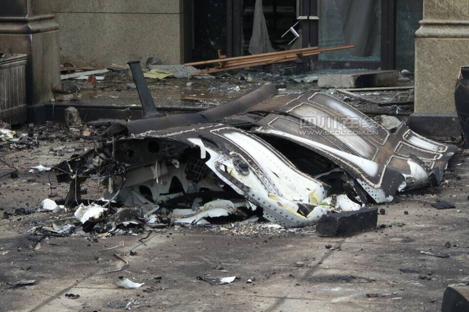 　事發(fā)現(xiàn)場(chǎng)。（網(wǎng)友供圖）