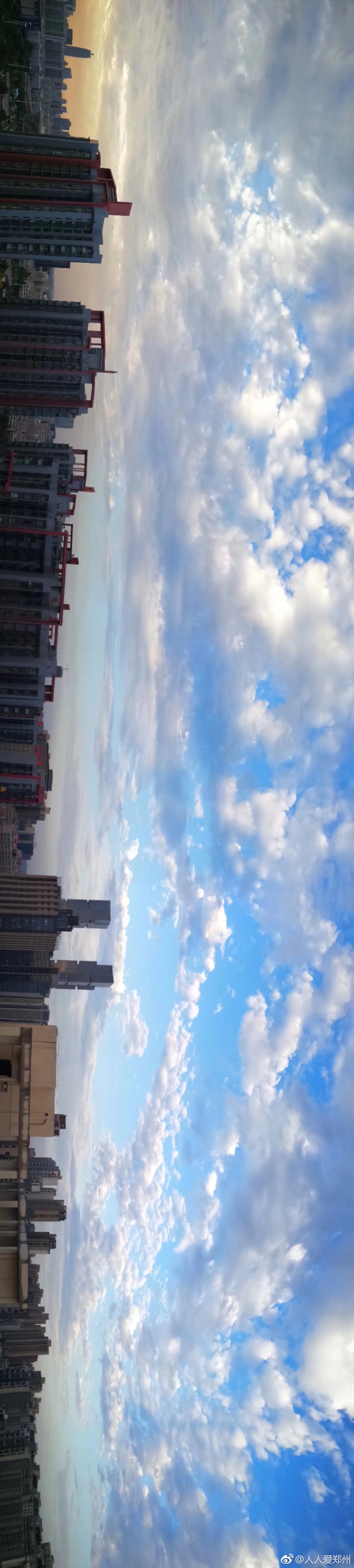 又被鄭州的藍(lán)天刷屏！隨便一拍就是手機(jī)壁紙