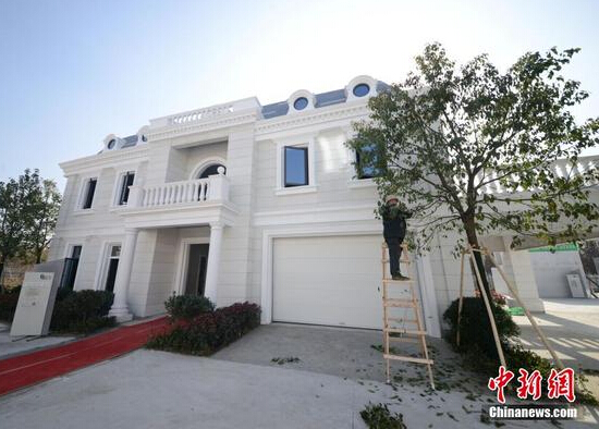 看！這些別墅都是3D打印出來的 僅耗時(shí)1天