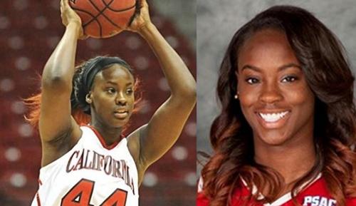 圖為加拿大籍女子籃球運動員克拉克（Shanice Clark）。