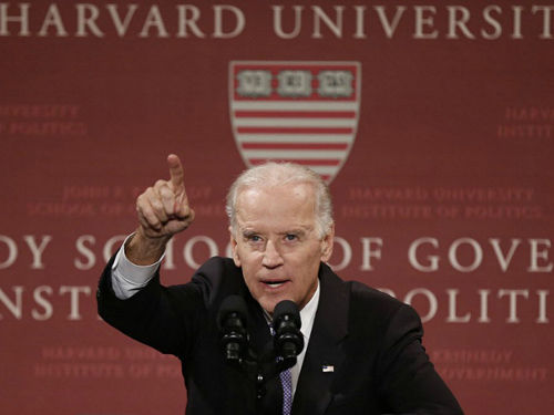 美國副總統(tǒng)拜登。資料圖