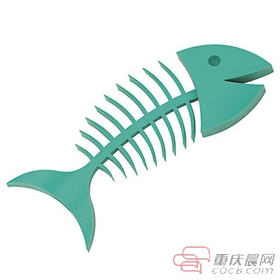 守著稱重的魚，吃起來好像沒那么多，他們玩起了“魚骨拼圖”…… 魚骨 拼圖