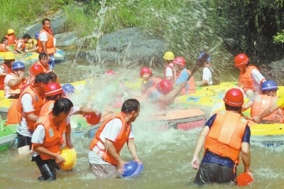 端午節(jié)，購漂流可免費暢游豫西大峽谷