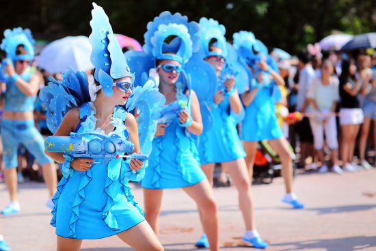 大連發(fā)現王國開啟“戲水狂歡”模式 大連發(fā)現王國開啟“戲水狂歡”模式