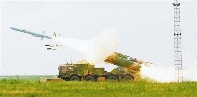 導(dǎo)彈發(fā)射。林曉營攝