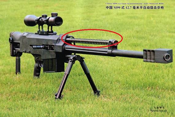 資料圖：M99型狙擊步槍。
