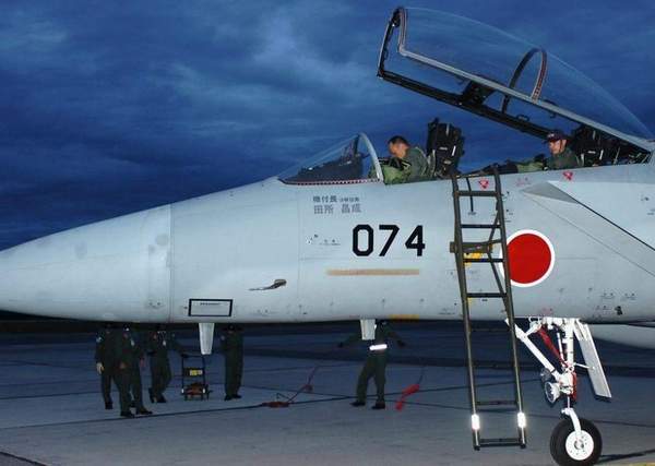 日本的F-15戰(zhàn)斗機(jī)。