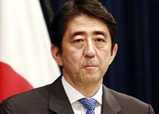 原文配圖：日本首相安倍晉三。