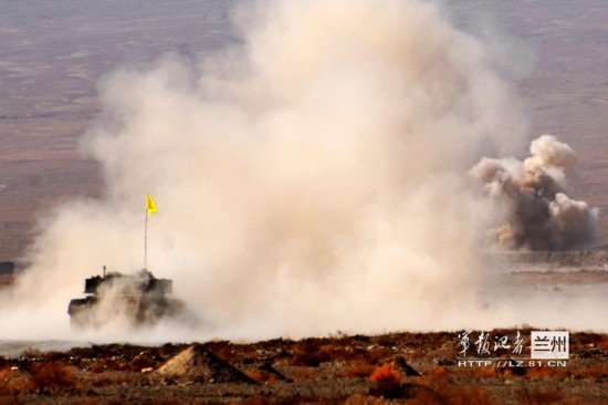 演習現(xiàn)場。