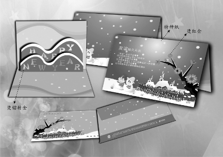 河南大學生設計郵政賀卡明年發(fā)行 河南大學生設計郵政賀卡明年發(fā)行