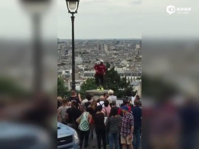 牛！黑人小哥開掛技能不斷