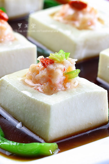 鮮蝦釀豆腐 鮮蝦釀豆腐