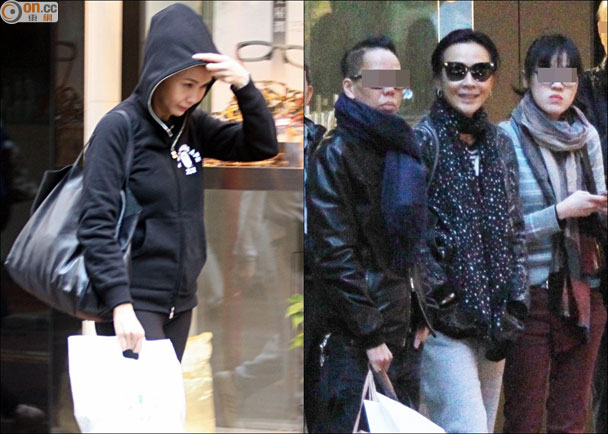 邱淑貞劉嘉玲現(xiàn)身香港街頭 邱淑貞劉嘉玲現(xiàn)身香港街頭