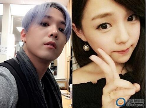 李弘基與筱崎愛(資料圖)