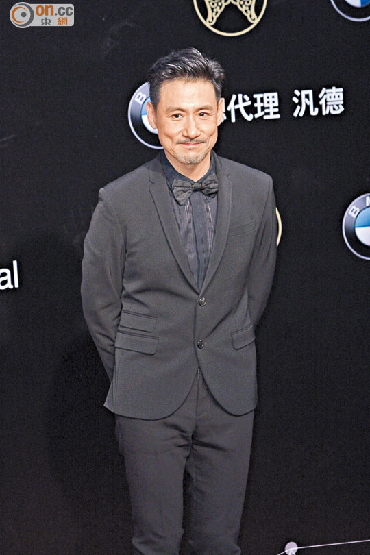 張學(xué)友排除萬難出席金曲獎(jiǎng)。