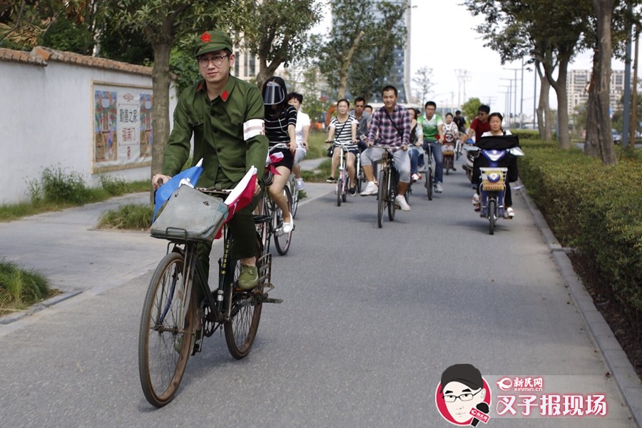 無車日復(fù)古慢騎行！懷舊style萌萌噠